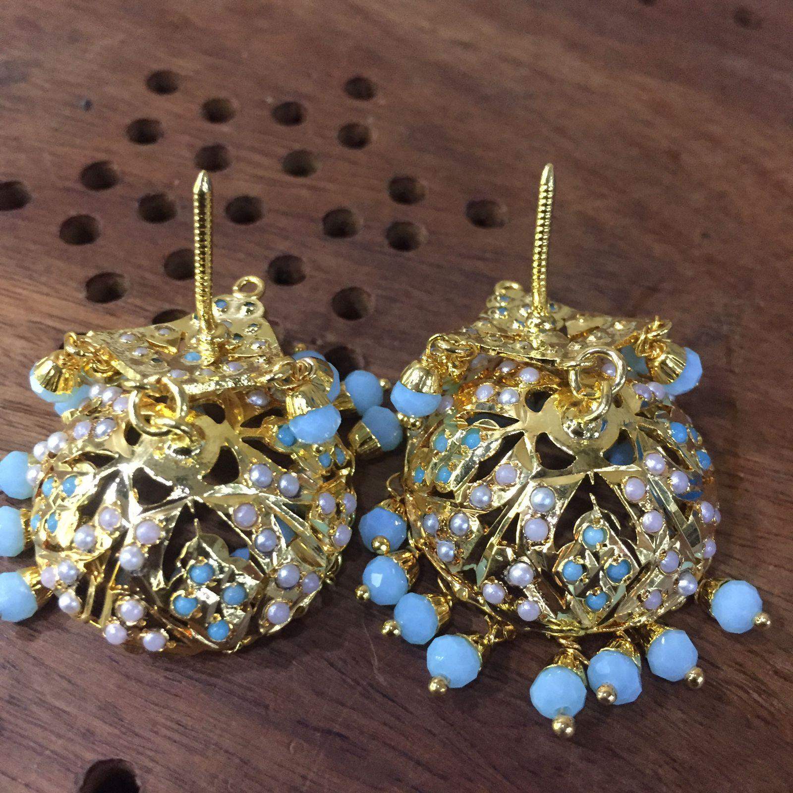 Jadau Jhumka For Women 7656 - Vijay & Sons