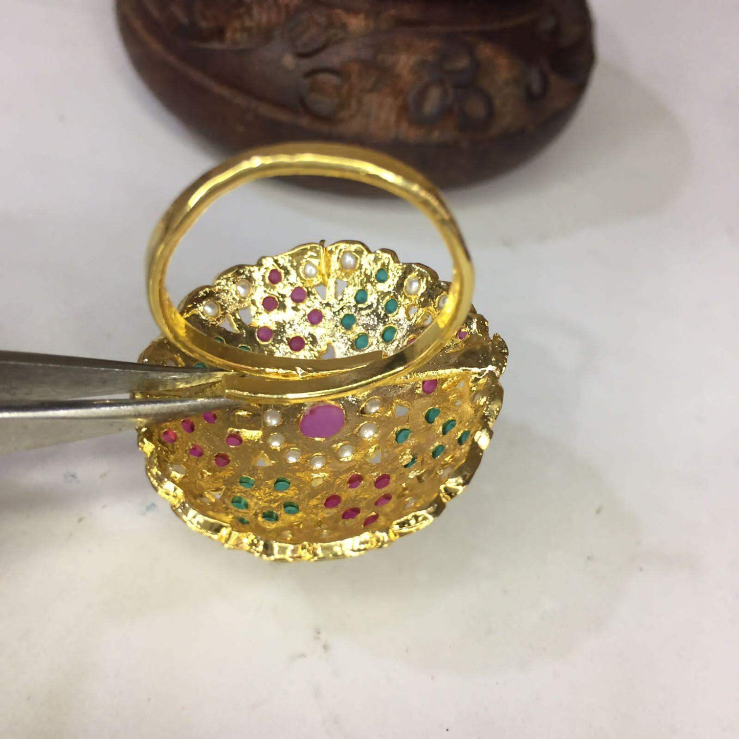 Jadau Rings 4546544 - Vijay & Sons