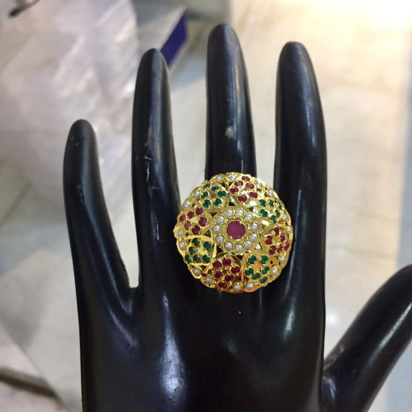 Jadau Rings 4546544 - Vijay & Sons