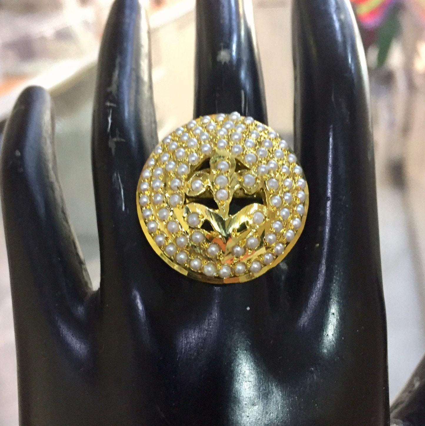 Jadau Rings 343234 - Vijay & Sons