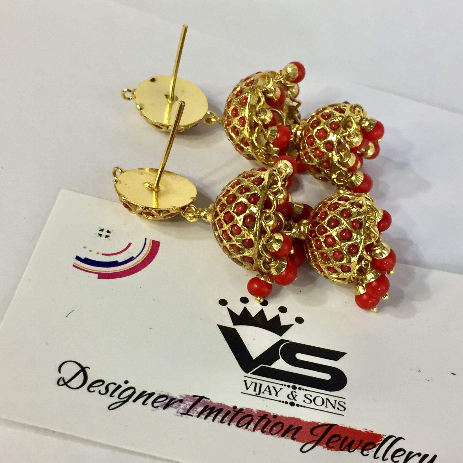 Jadau earrings 987535 - Vijay & Sons
