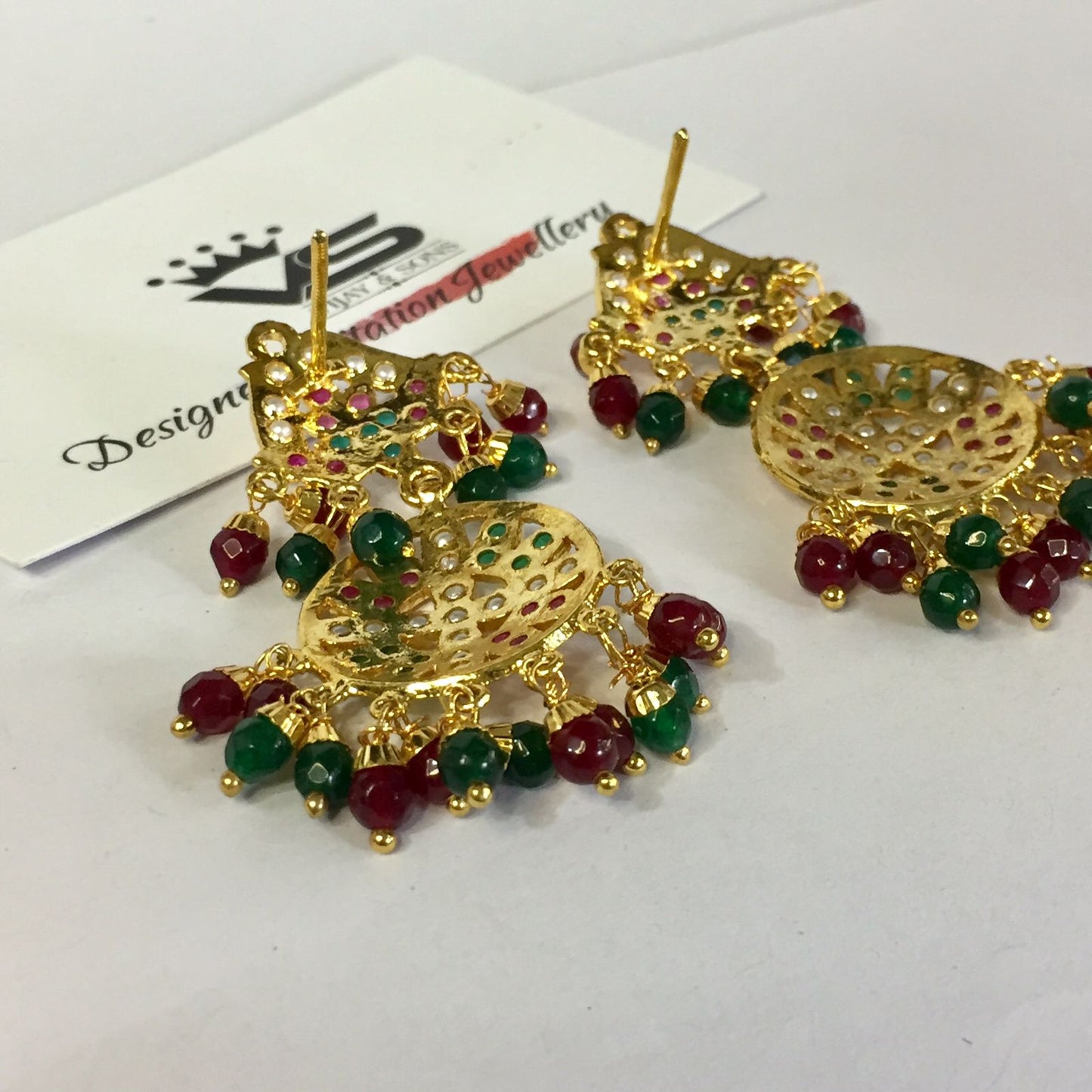 Jadau Earrings 294619