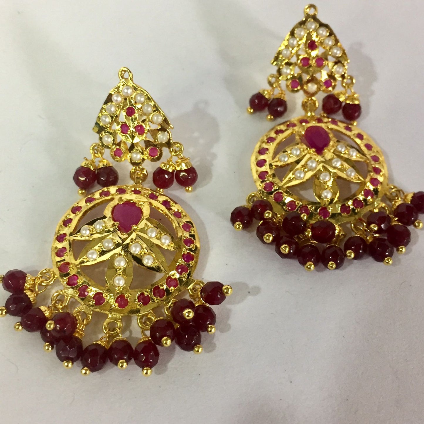 Jadau Earrings 464356