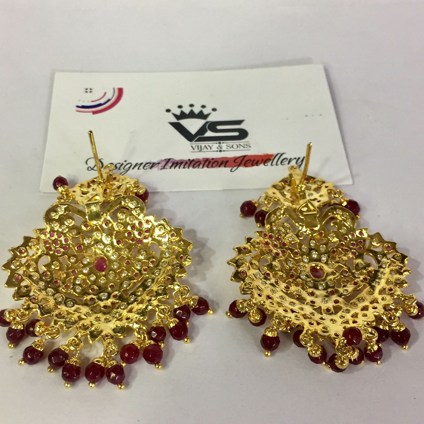 Jadau Earrings 436643