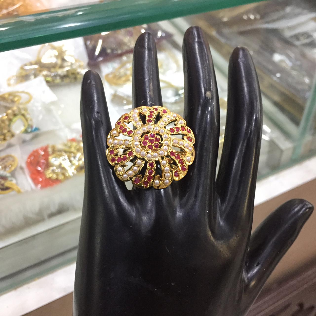 Jadau Ring adjustable size 294619