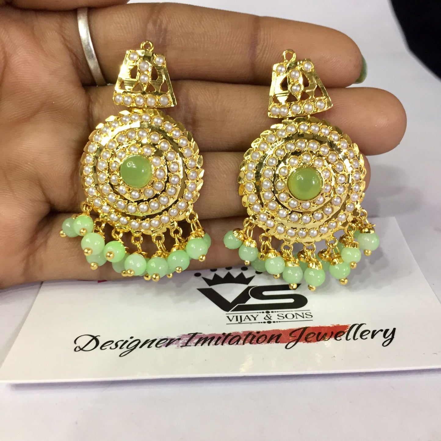 Jadau Earrings 23433