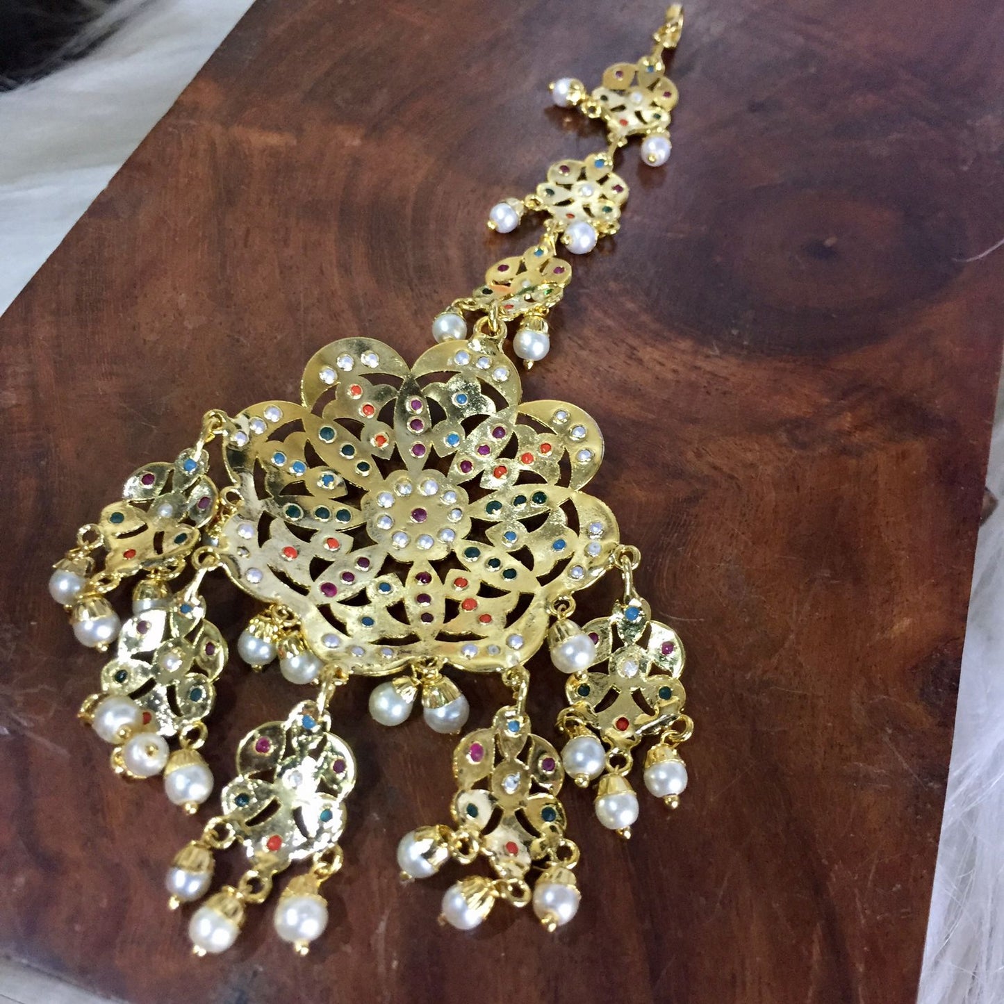 Jadau Maang Tikka 46543879