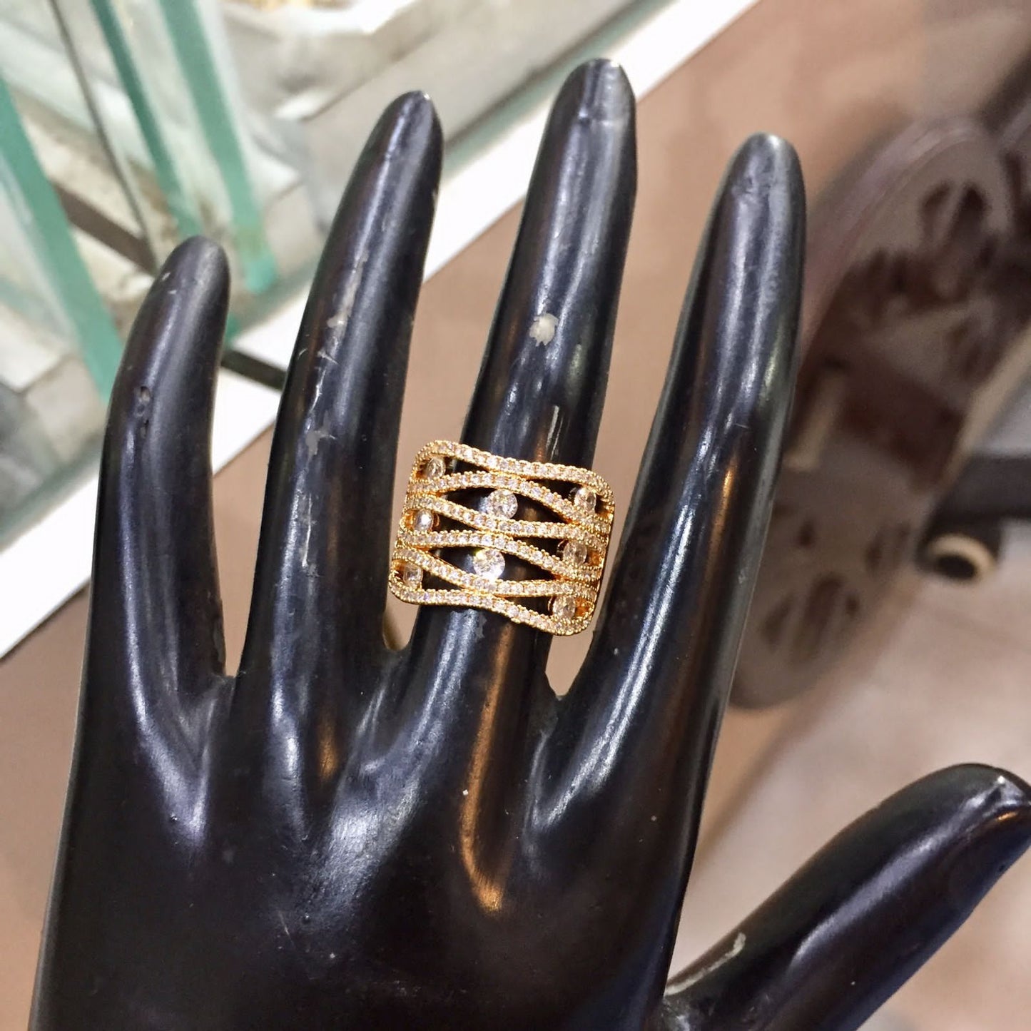 American Zircon Ring 456456