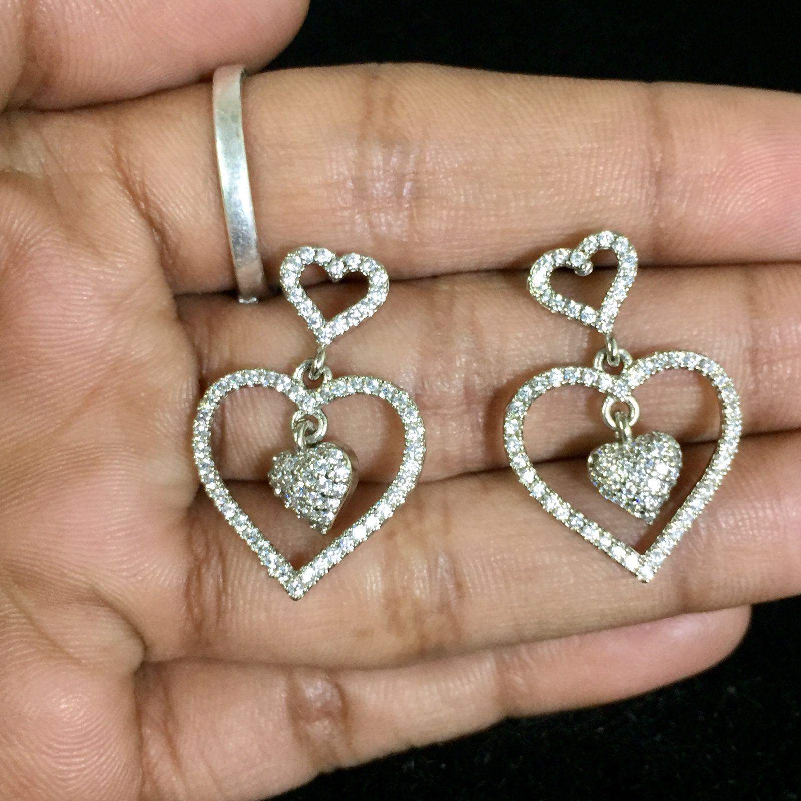 Zircon Earrings 356455 - Vijay & Sons