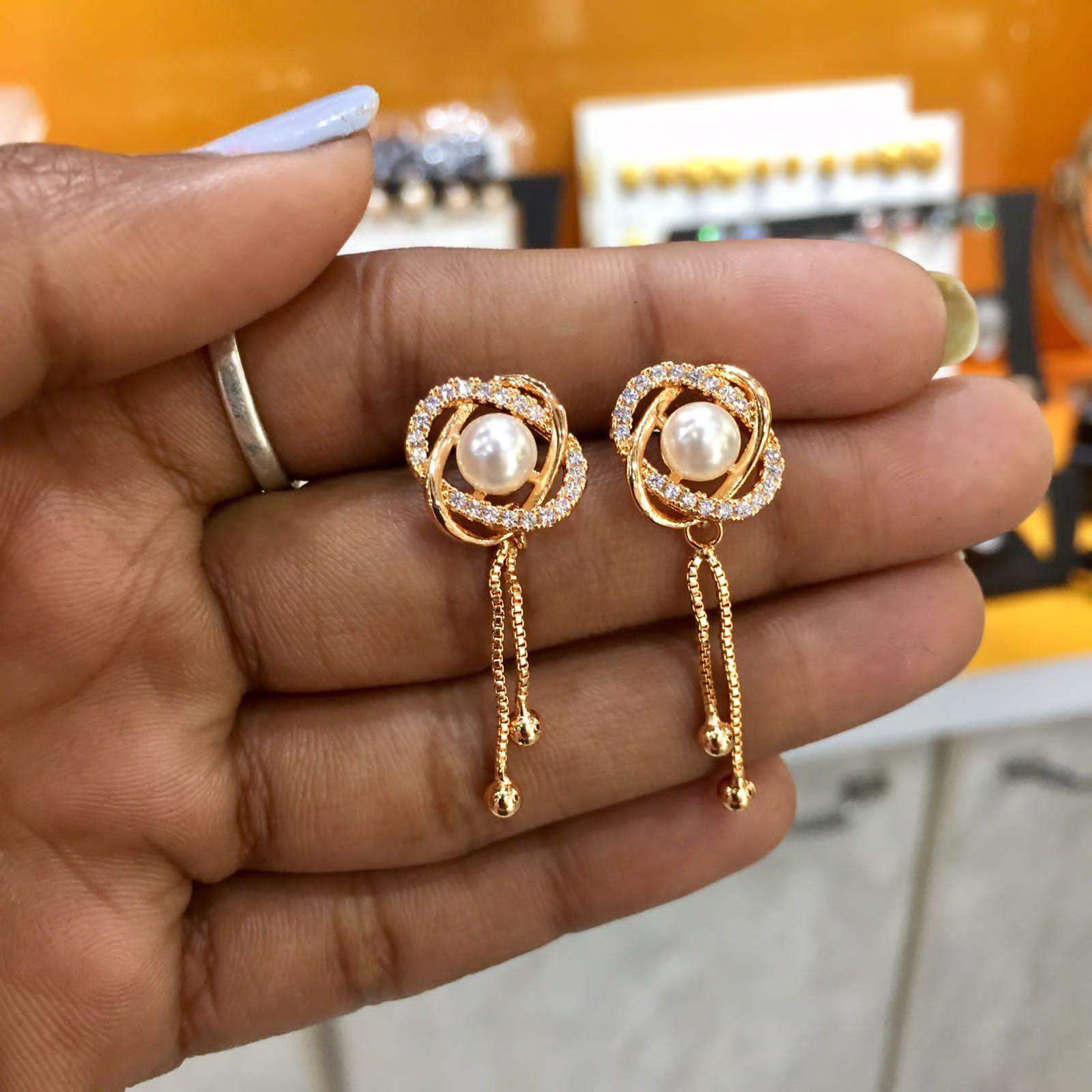 Zircon Earrings 4675566 - Vijay & Sons