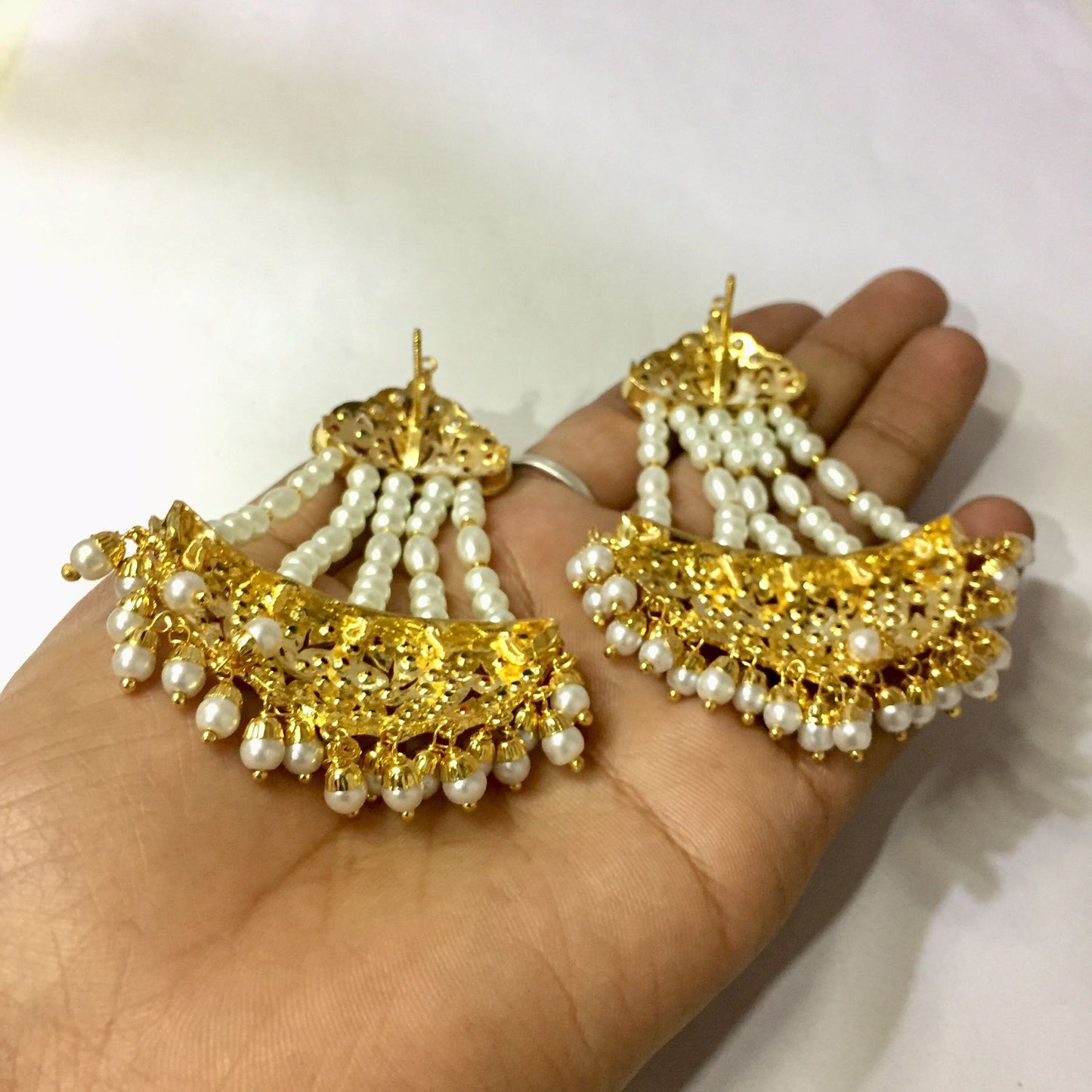 Jadau Earrings 56432