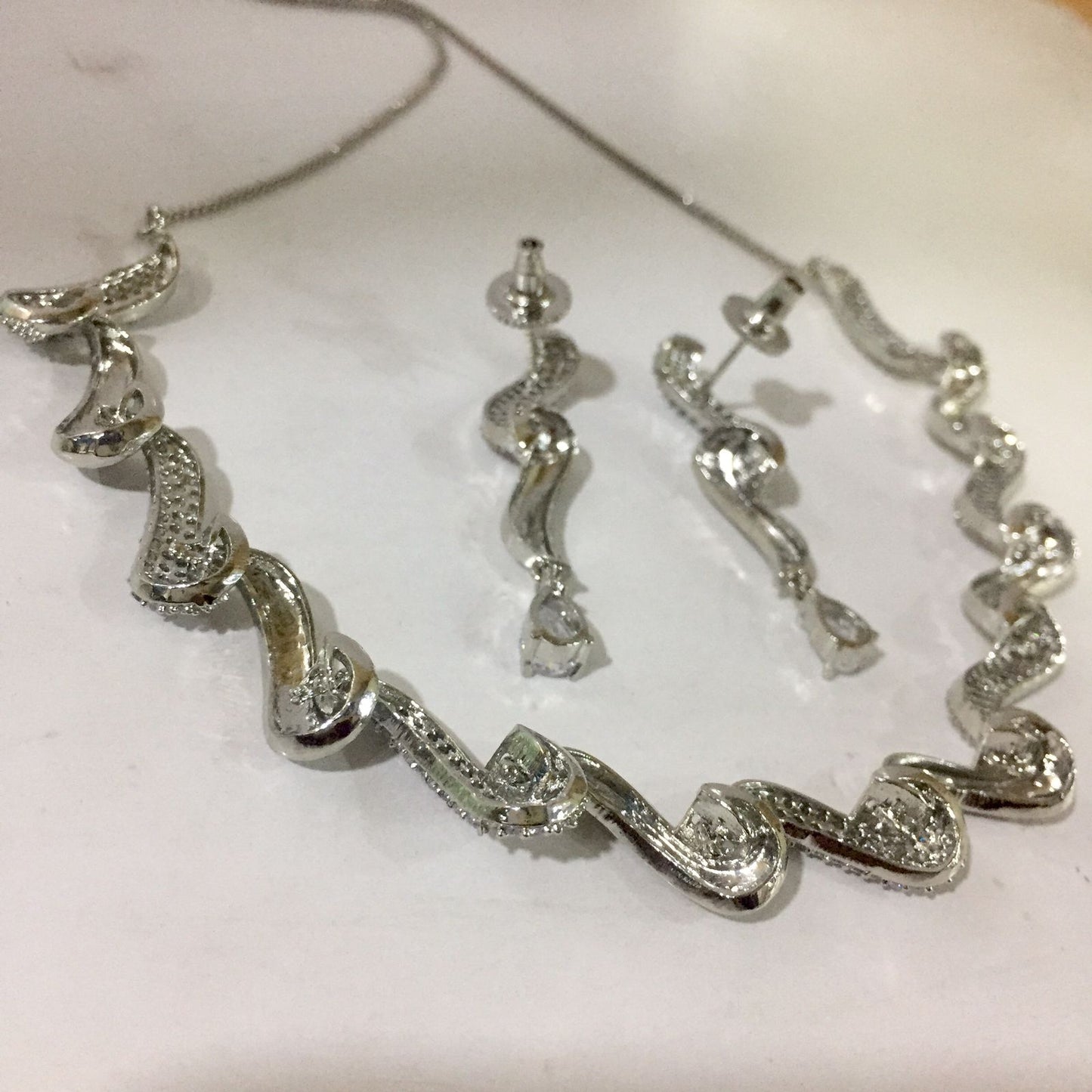 Zircon Necklace Sets 2466774
