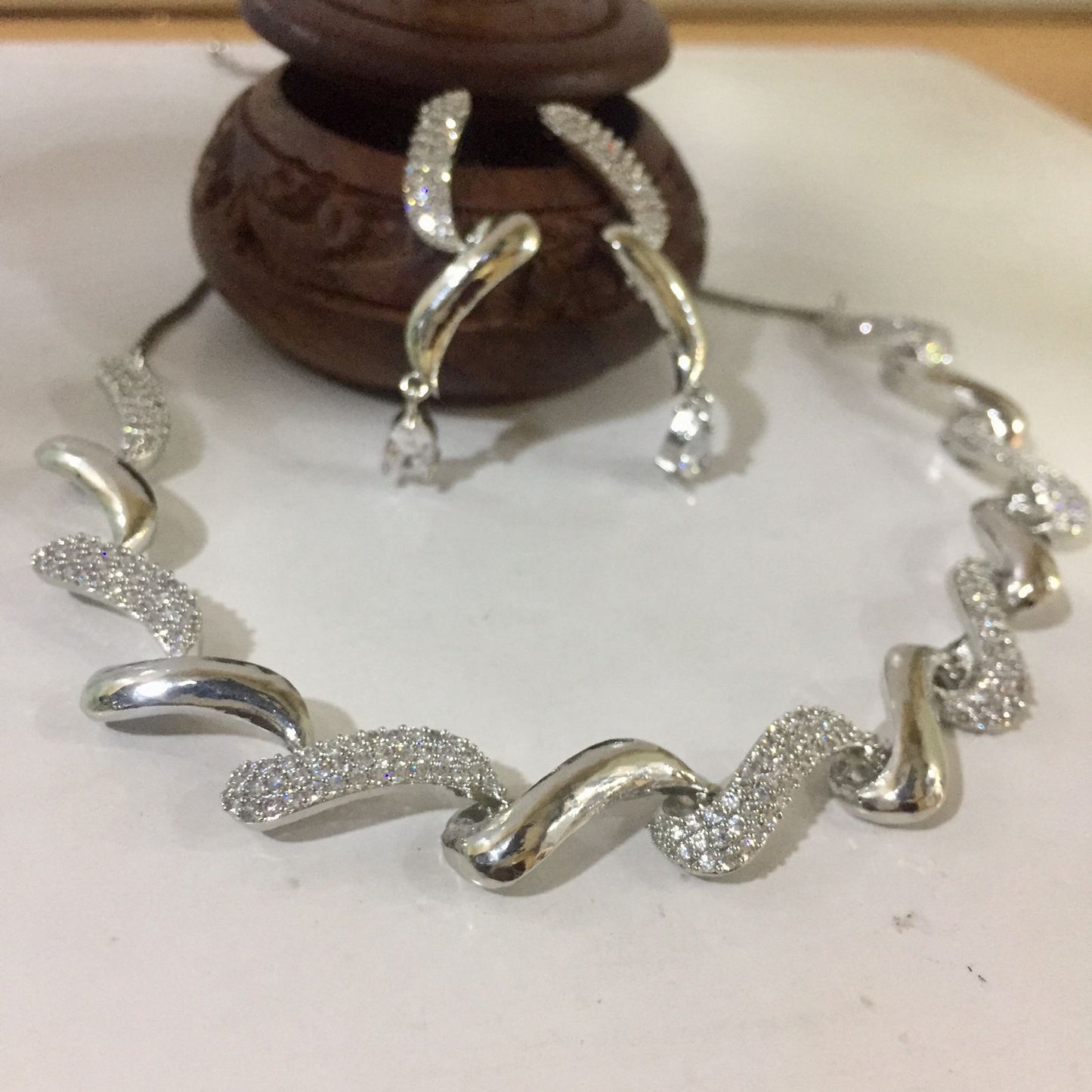 Zircon Necklace Sets 2466774