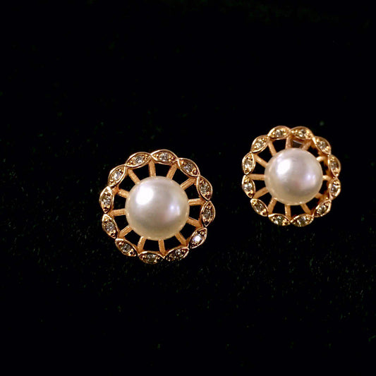 Zircon Earrings 346457 - Vijay & Sons