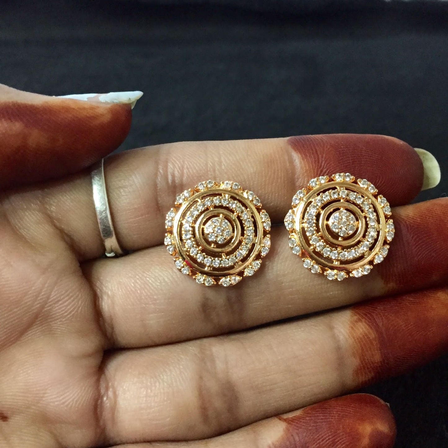 Zircon Earrings 456556
