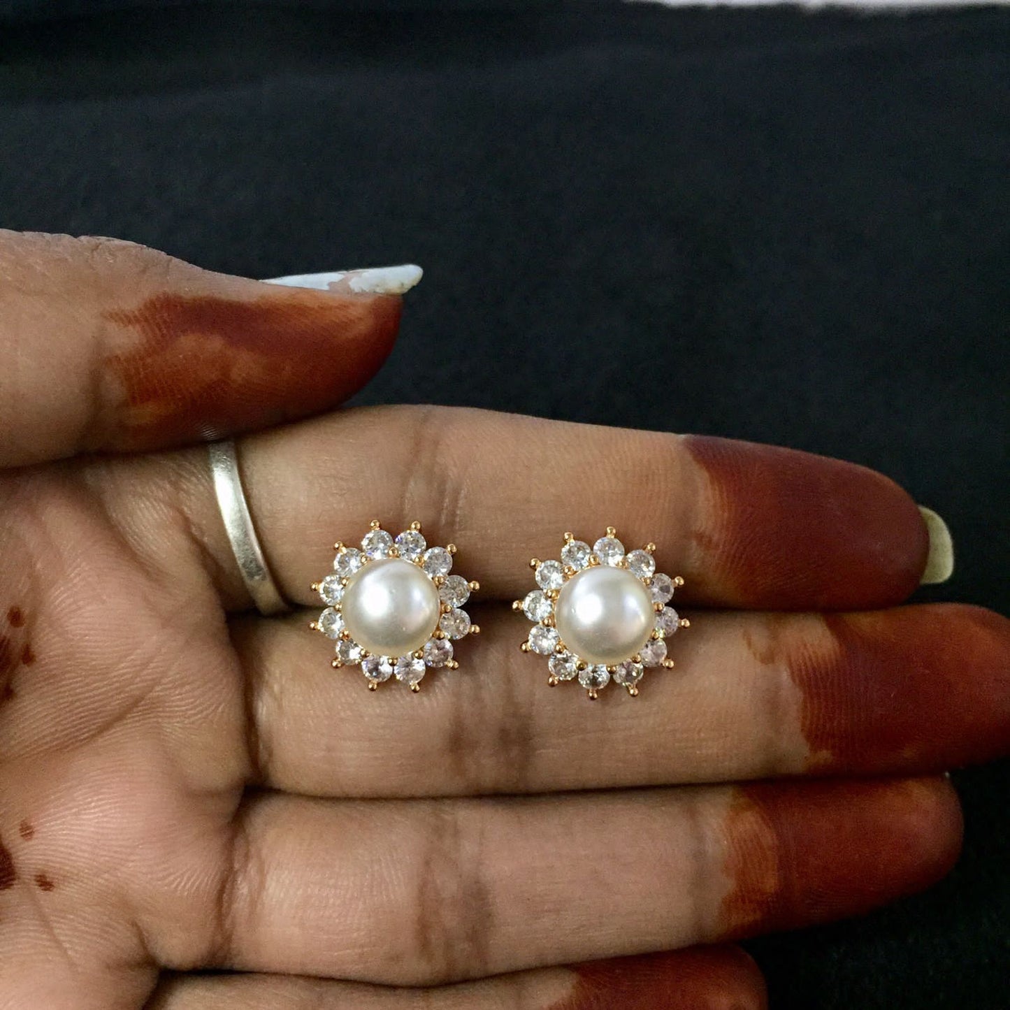 Zircon Earrings 453455