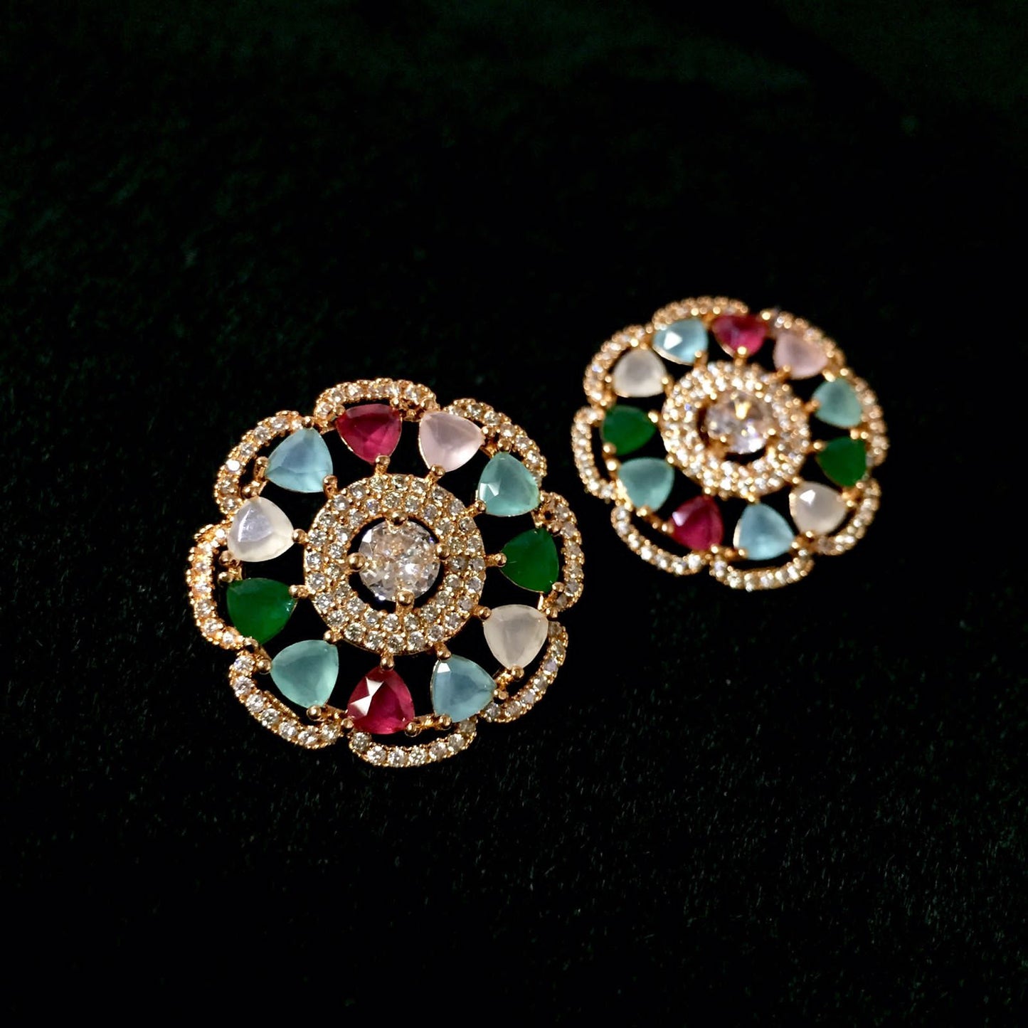 Zircon Earrings 3553444