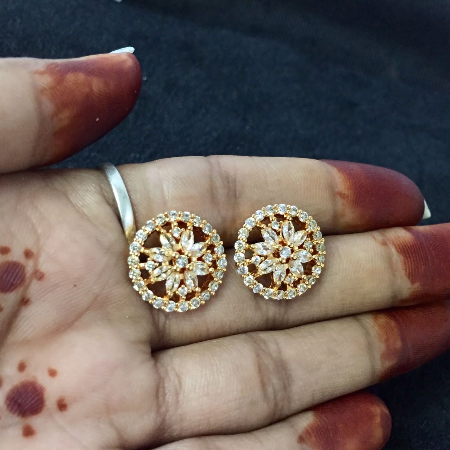 Zircon Earrings 4577743