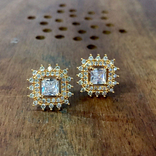 Zircon Earrings 345445 - Vijay & Sons