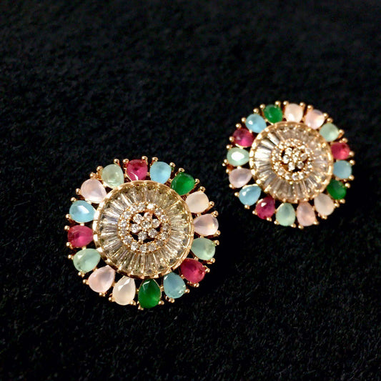 Zircon Earrings 675434 - Vijay & Sons