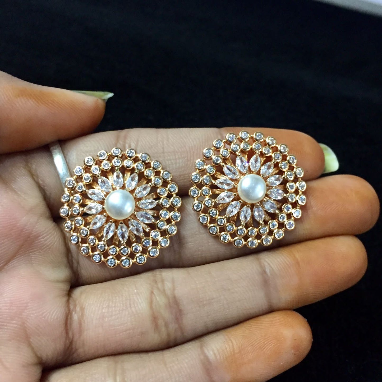 American diamond earrings 45532