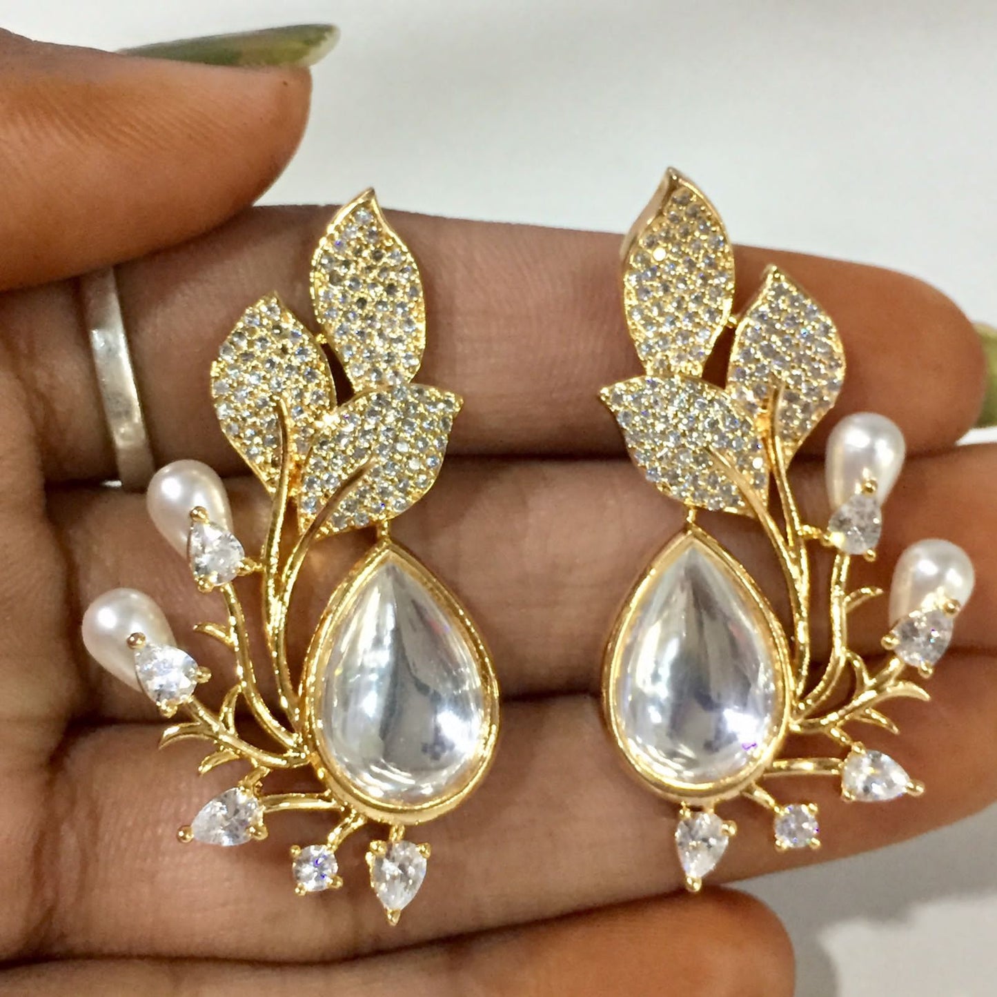 American diamond earrings 45532