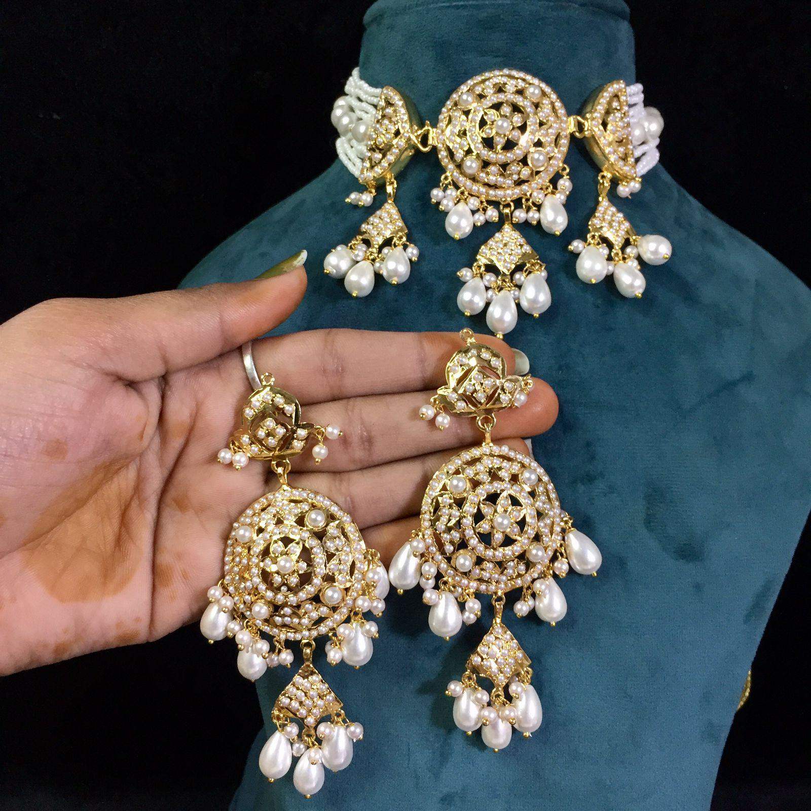 Jadau Necklace sets 356456 - Vijay & Sons