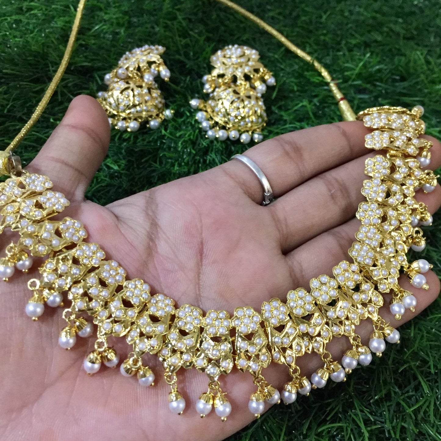 Jadau Necklace sets 345667