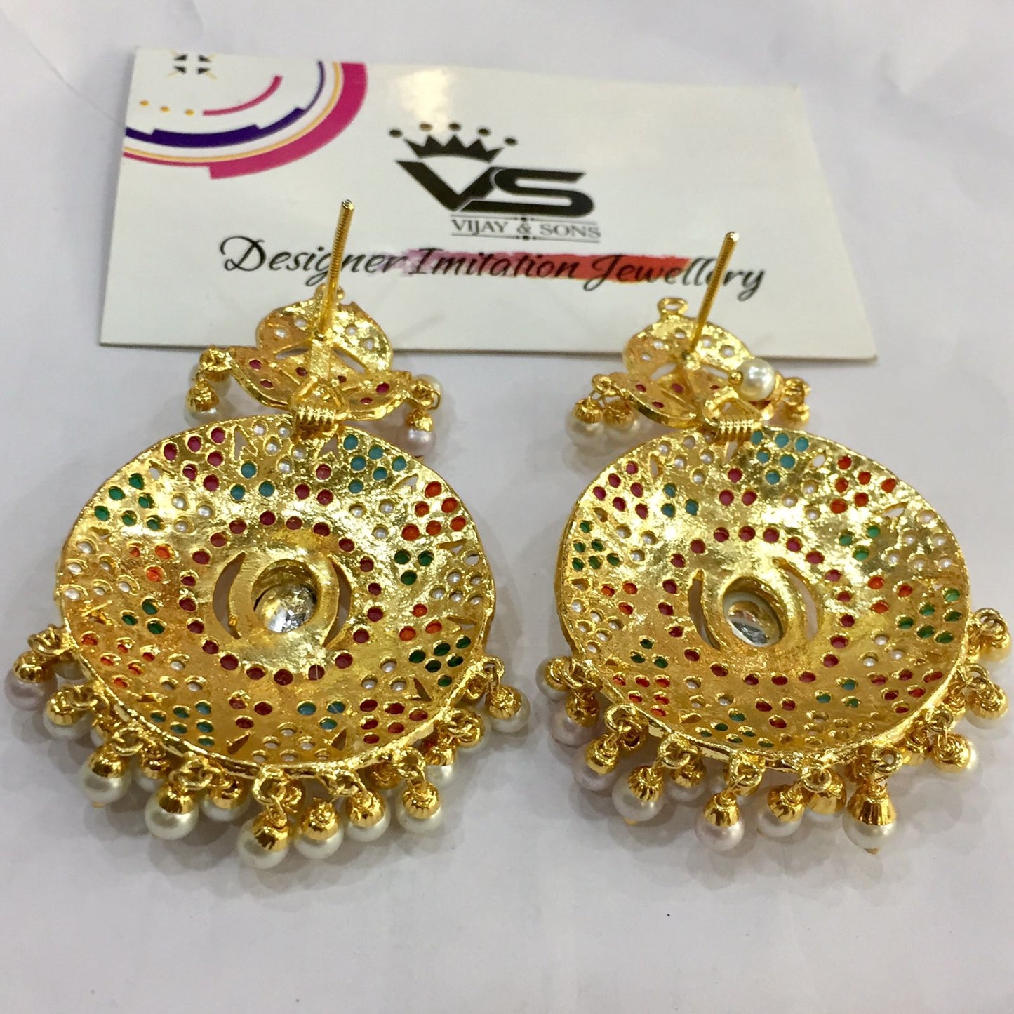 Jadau Earrings 567843