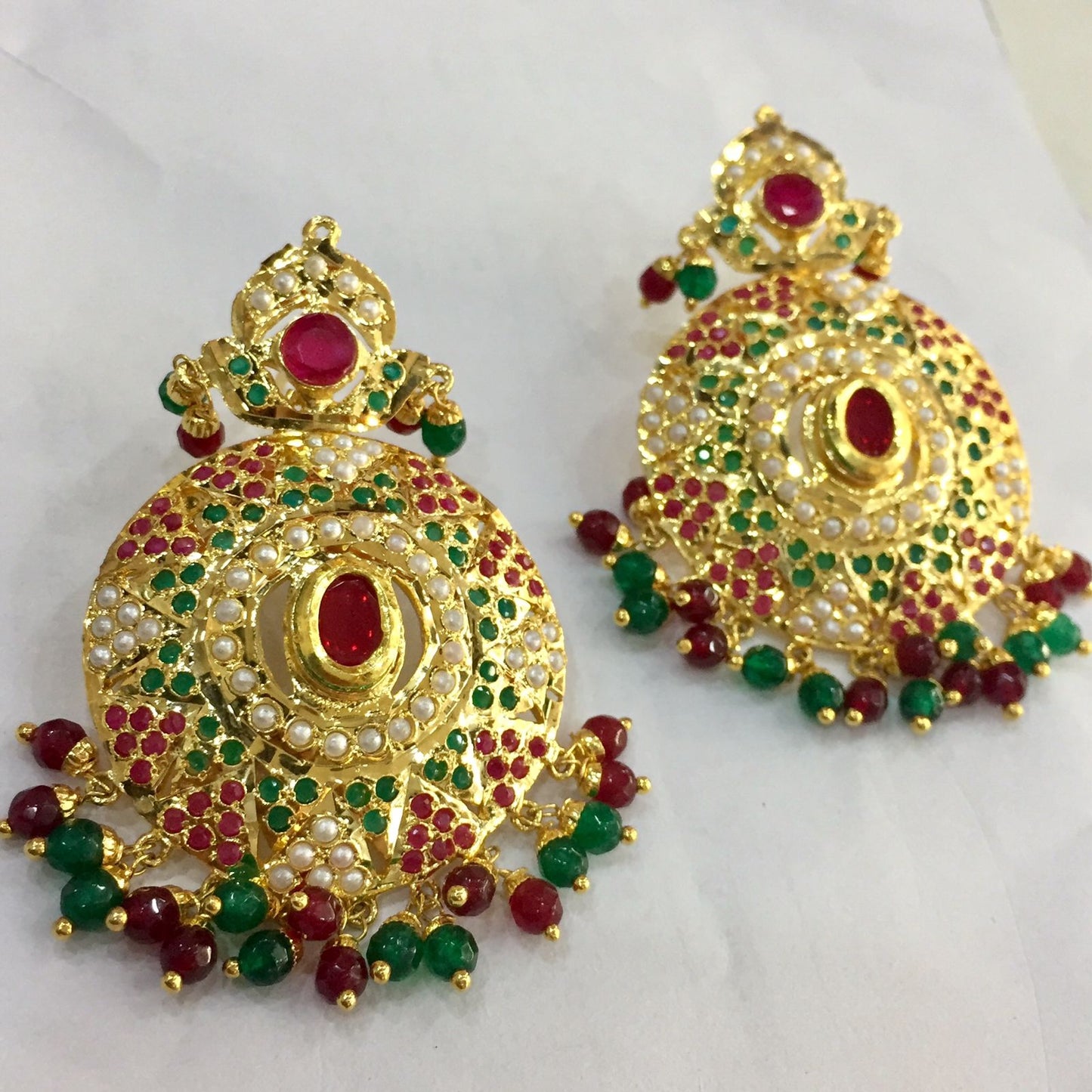 Jadau Earrings 567843