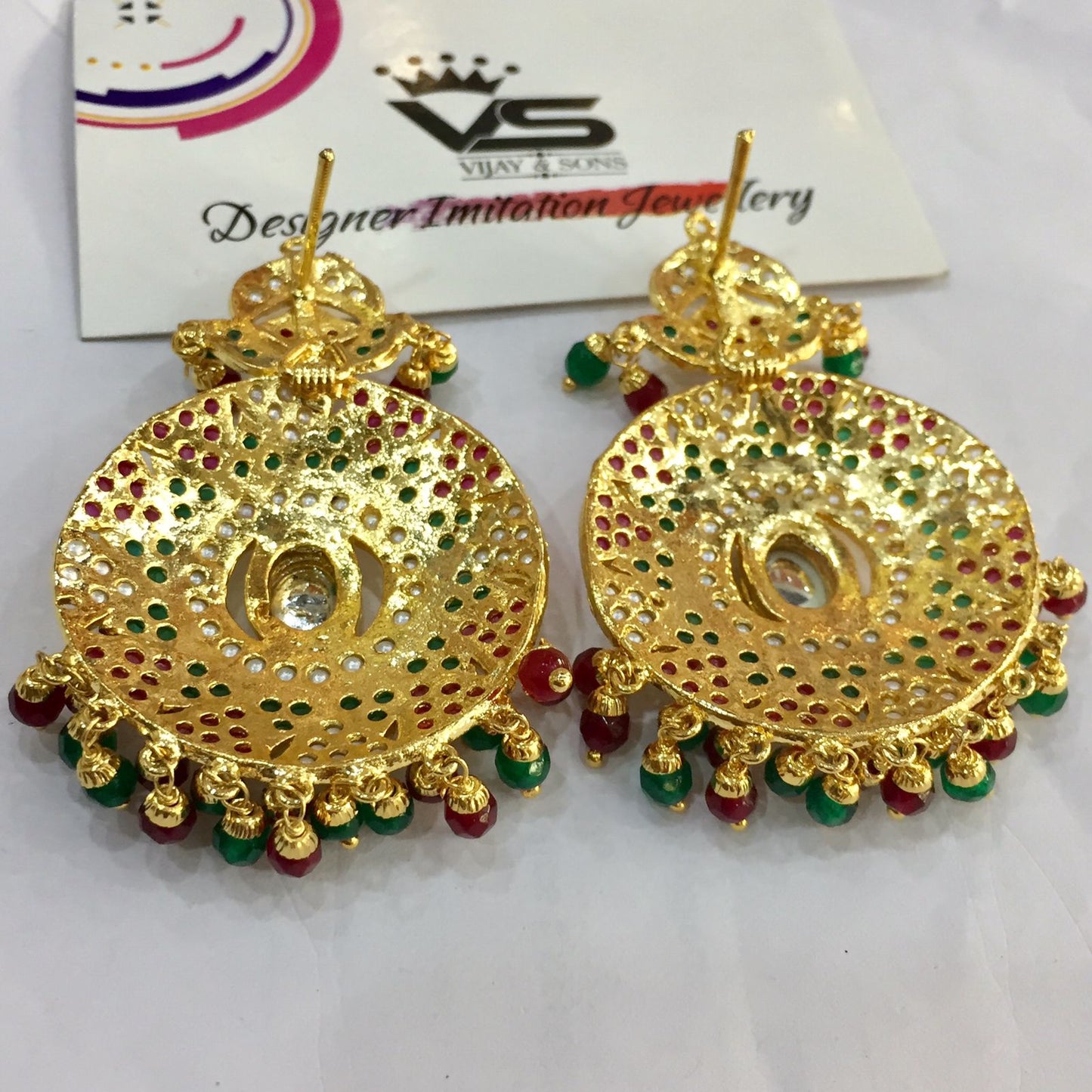 Jadau Earrings 567843