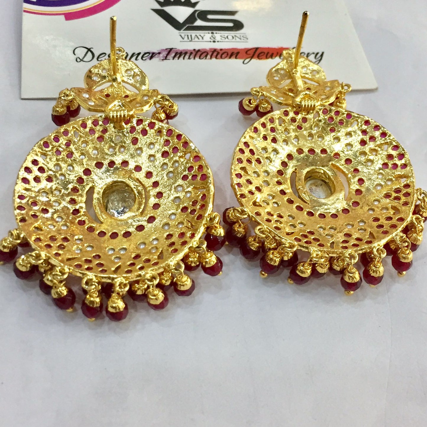 Jadau Earrings 567843