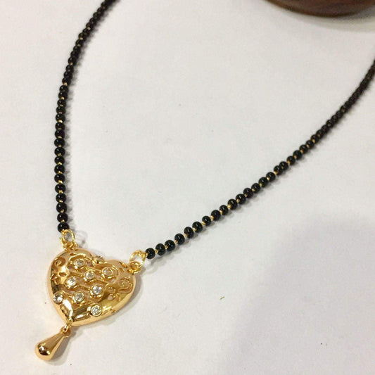 Zircon Mangalsutra 456445 - Vijay & Sons