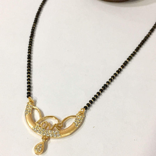 Zircon Mangalsutra 477567 - Vijay & Sons
