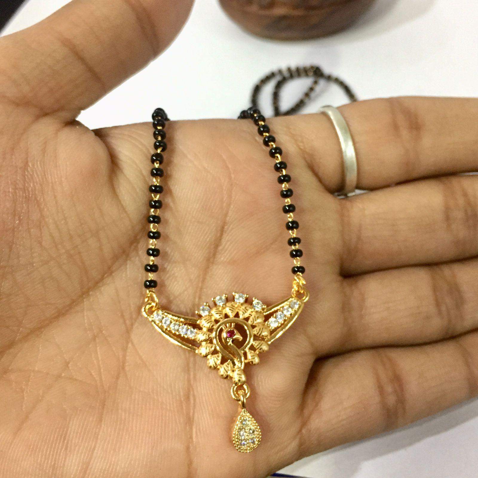 Zircon Mangalsutra 467566 - Vijay & Sons