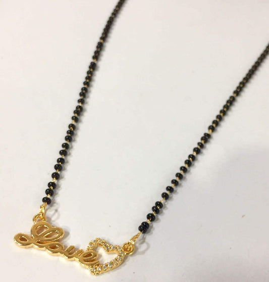 Zircon Mangalsutra 566456 - Vijay & Sons