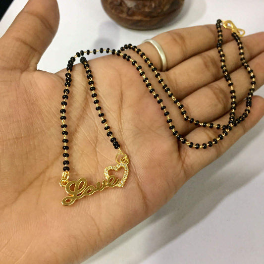 Zircon Mangalsutra 566456 - Vijay & Sons