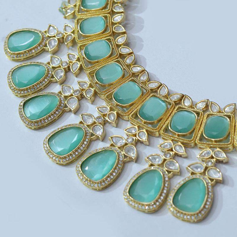 green necklace set - Vijay & Sons