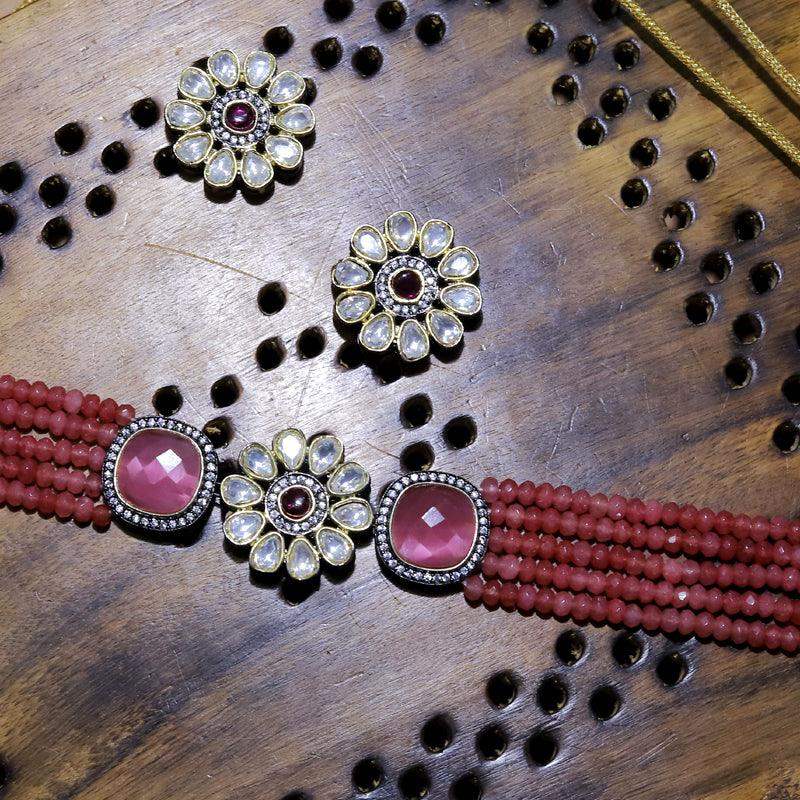kundan chocker set - Vijay & Sons