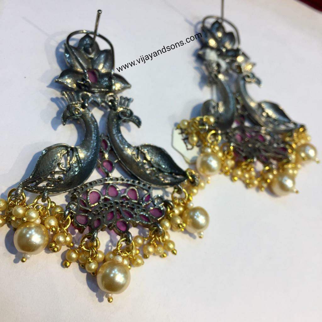 American diamond earrings 562735 - Vijay & Sons