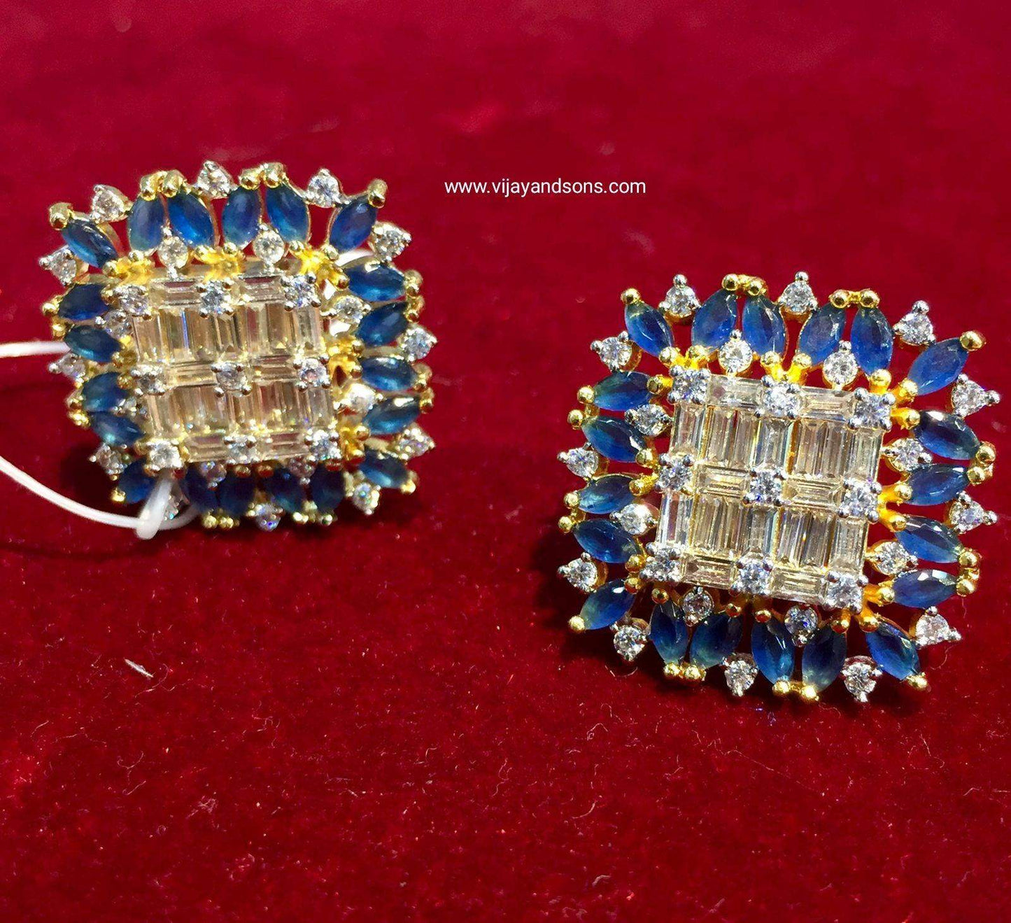 American diamond earrings 562637 - Vijay & Sons