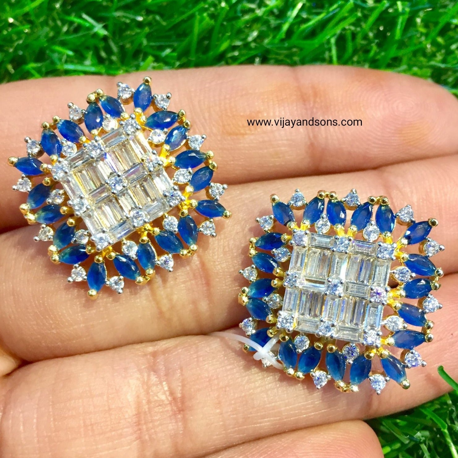 American fashion diamond studs