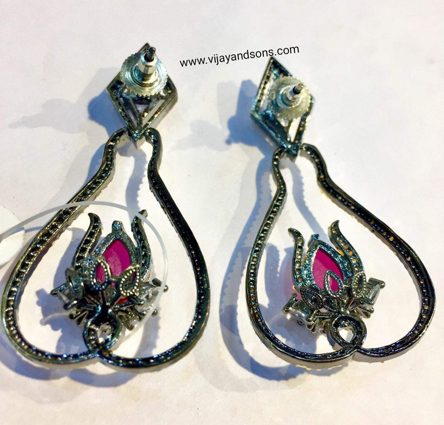 American diamond earrings 688554 - Vijay & Sons