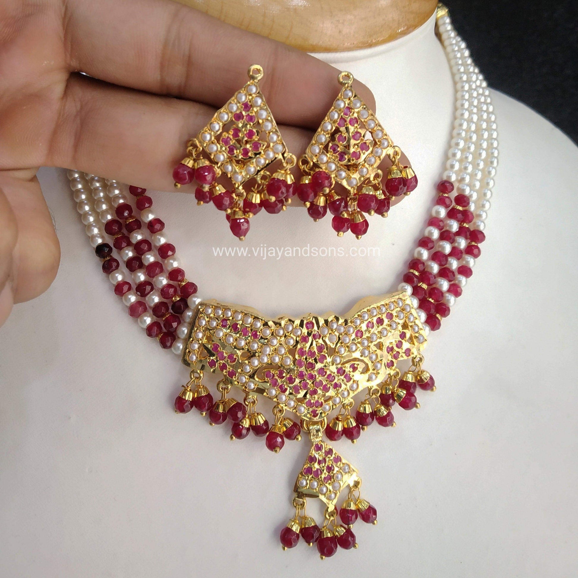 Jadau Necklaces sets 5675578 - Vijay & Sons