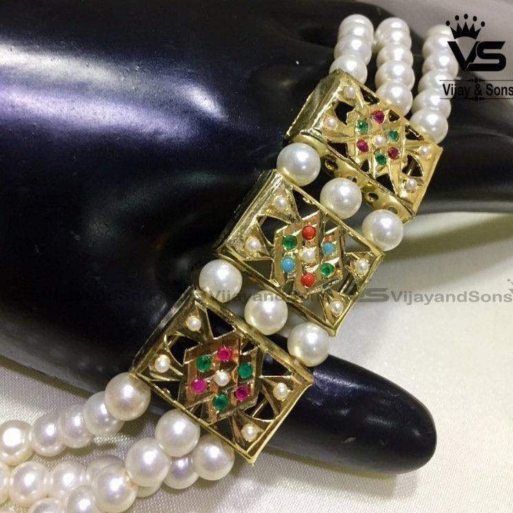 Jadau Bracelets 100c - Vijay & Sons