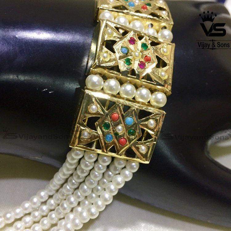 Jadau Bracelets 100c - Vijay & Sons