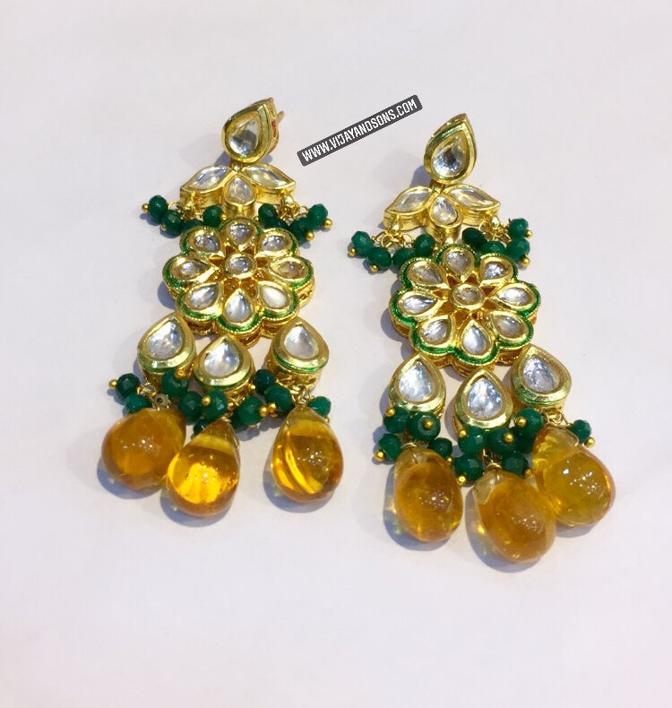 kundan Earrrings