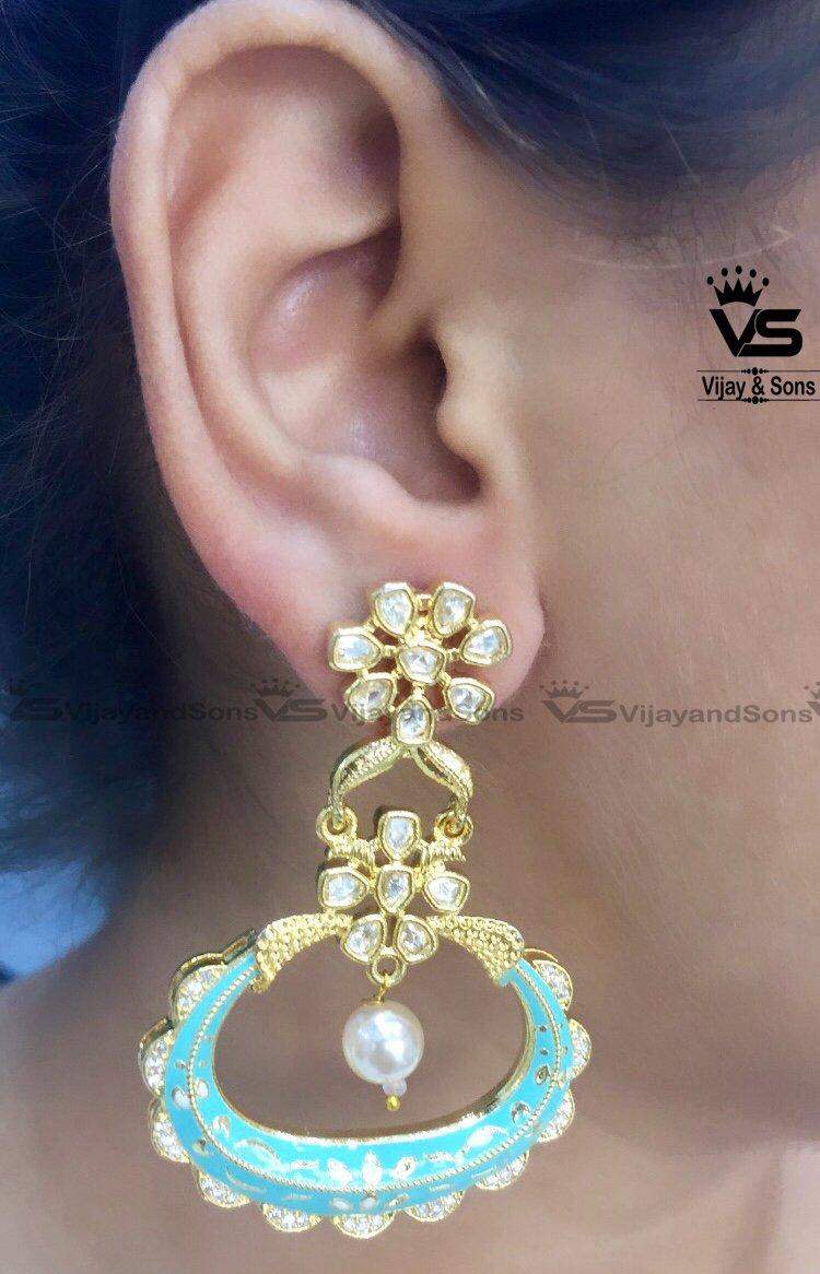 bali style earrings - Vijay & Sons