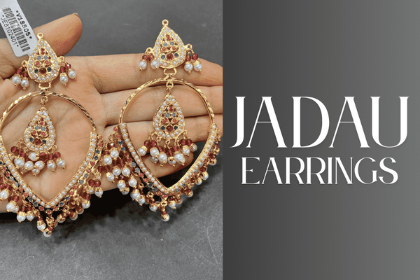 Jadau Earrings