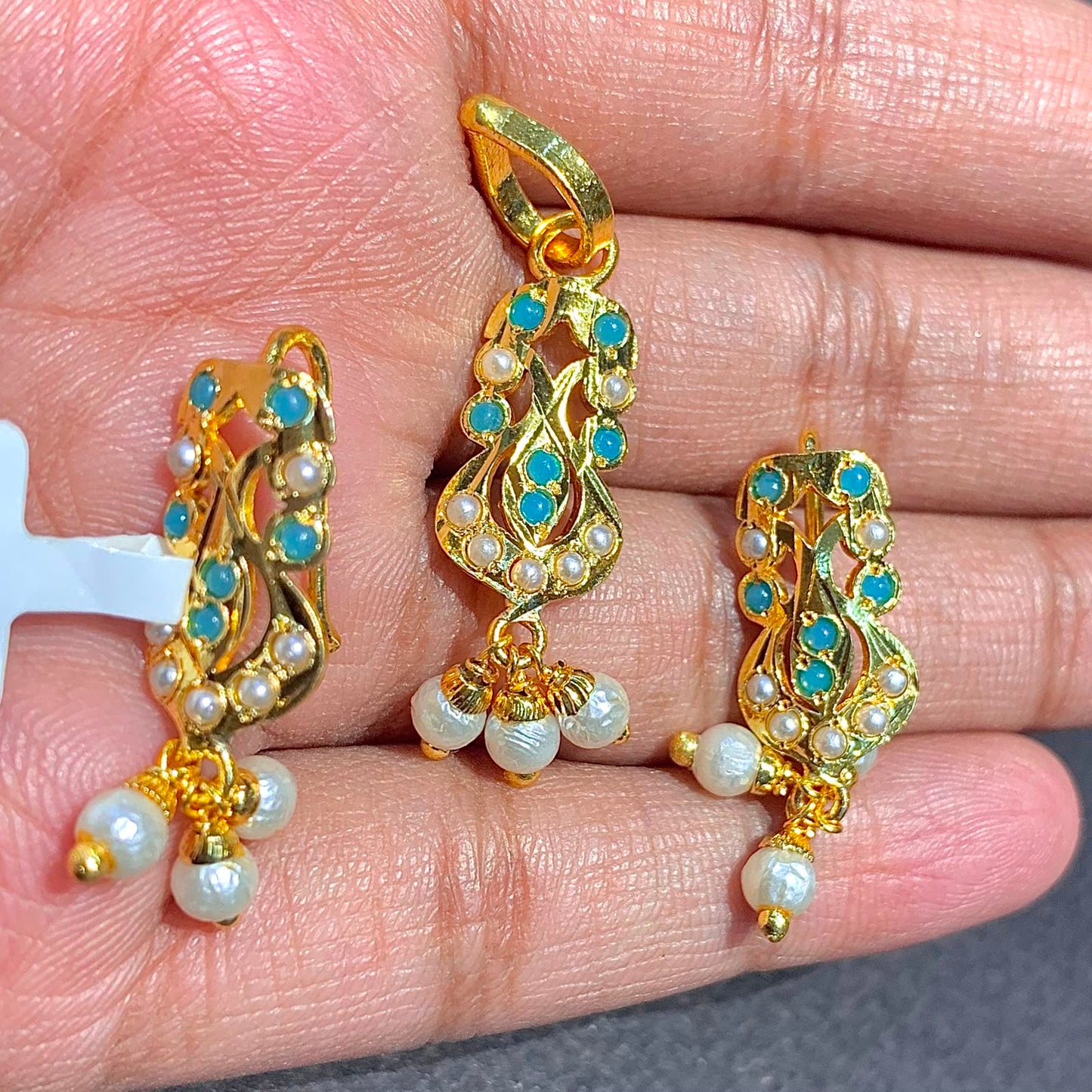 Jadau Pendant Set 4676667